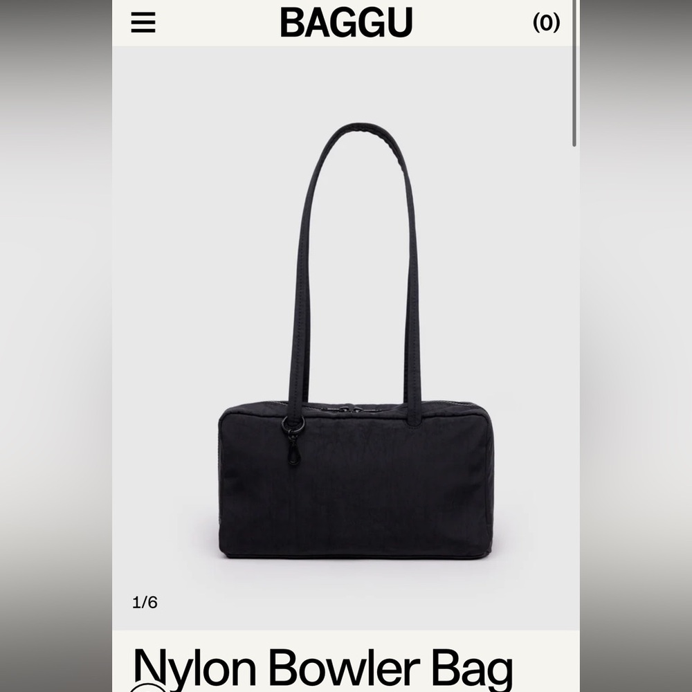 Baggu Nylon Bowler Bag